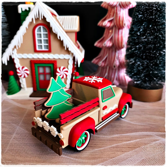 Weihnachts-Truck "Lebkuchen-Express" | Deko-Auto Weihnachten
