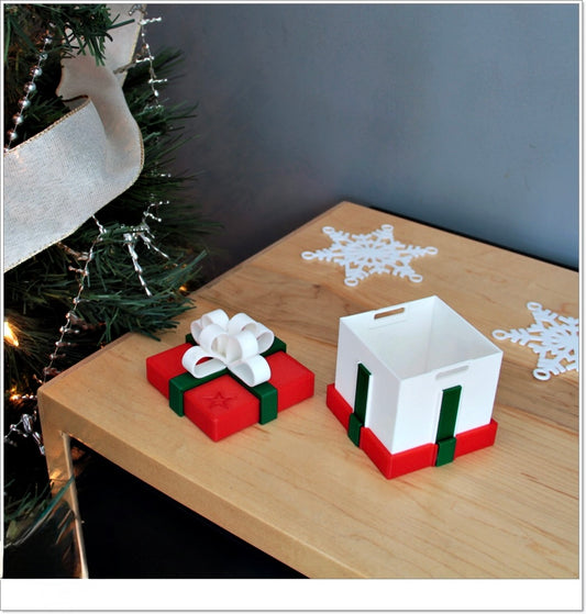 Weihnachts-Geschenkbox | Deko & Aufbewahrung | Christbaumschmuck