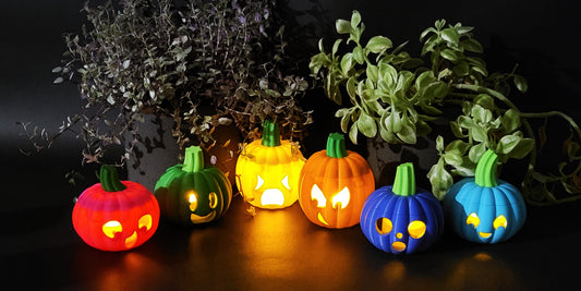 Halloween Kürbis mit Gesicht – Deine leuchtende Herbst- & Halloween-Dekoration!