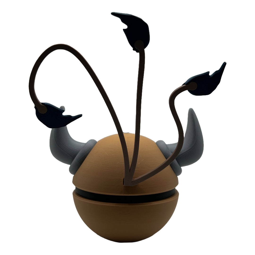 Stier-Kreatur Charakterball – Einzigartiges 3D-gedrucktes Sammlerstück!