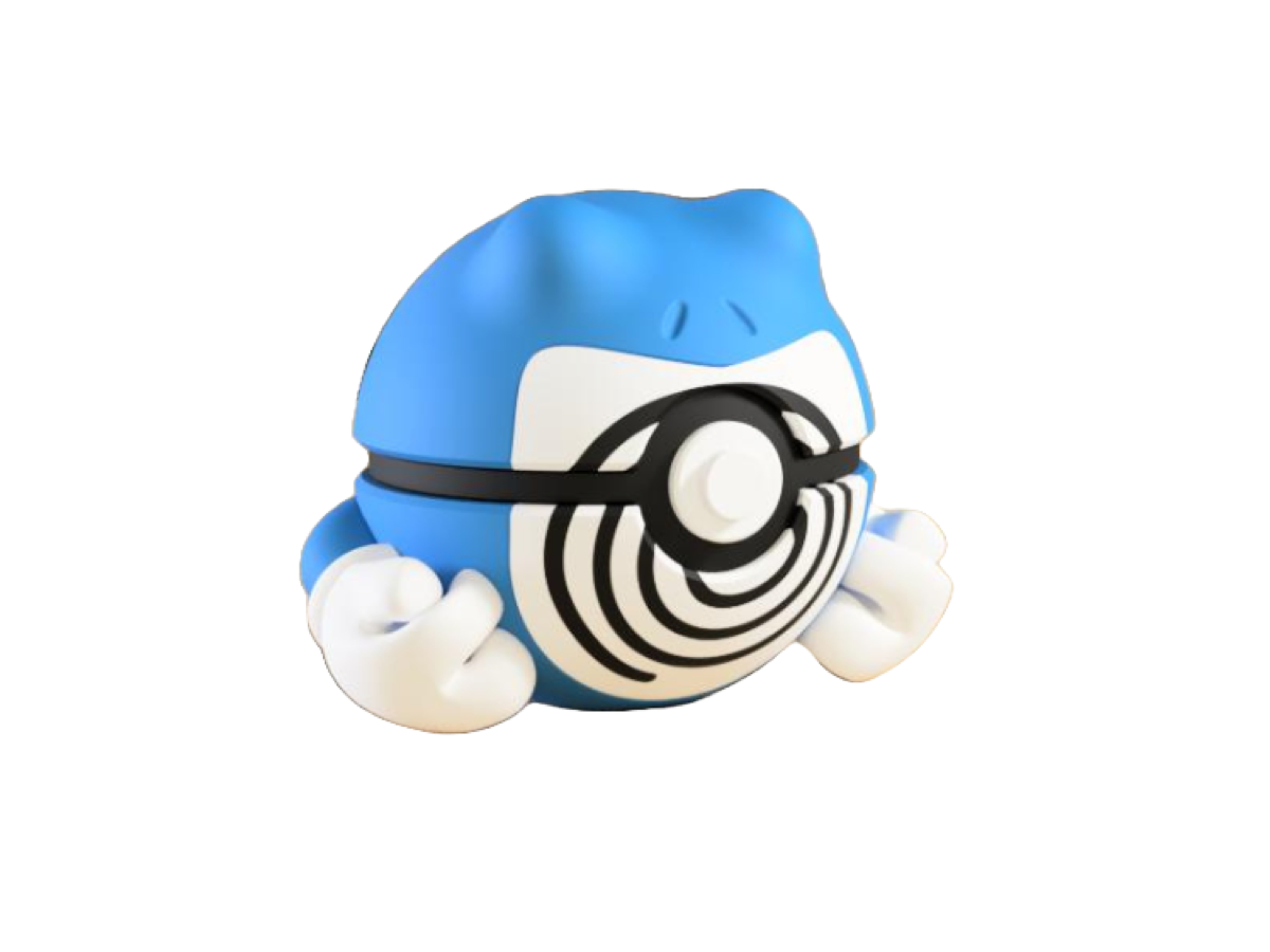 Kaulquappen-Stufe-2 (Kaulquappen-Stufe-2) Charakterball – Einzigartiges 3D-gedrucktes Sammlerstück!