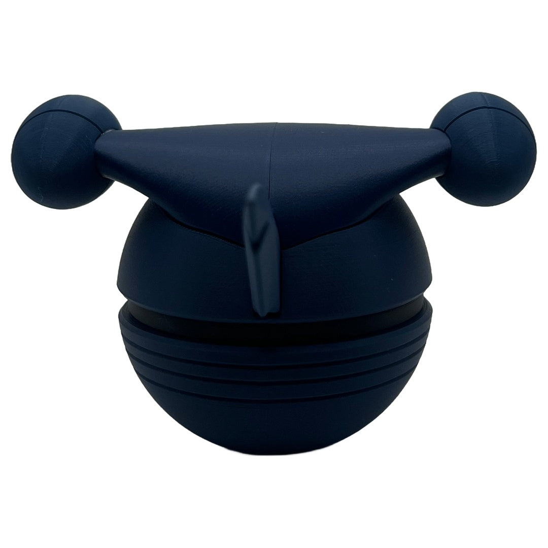 Knakrack (Land-Hai) Charakterball – Einzigartiges 3D-gedrucktes Sammlerstück!