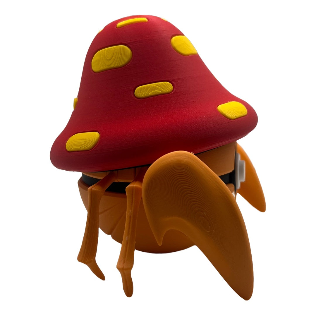 Mushroom Master Character Ball – Your 3D-printed Mushroom Master for collectors & cosplay! 🍄🦀