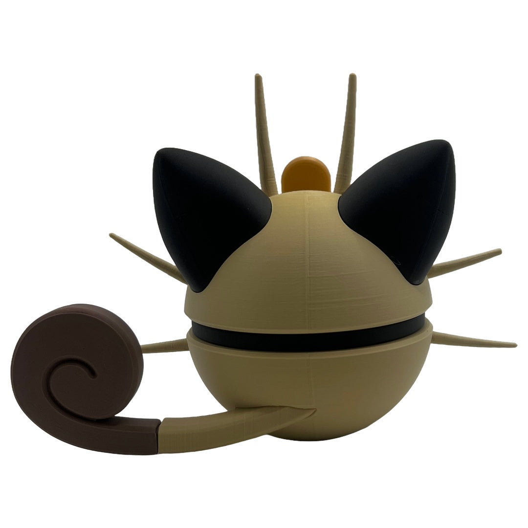 3D-printed cat creature ball (cat creature ball) character ball - Perfect for collectors and cosplay fans