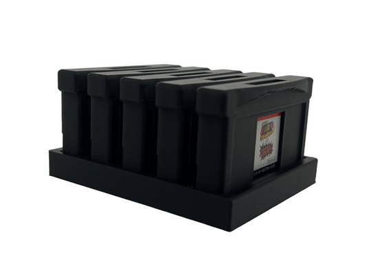 Gameboy Design Game Holder for 5 Nintendo Switch Games – Retro 3D Printed Storage for Cartridge Fans – Stylish Gamer Accessory & Gift