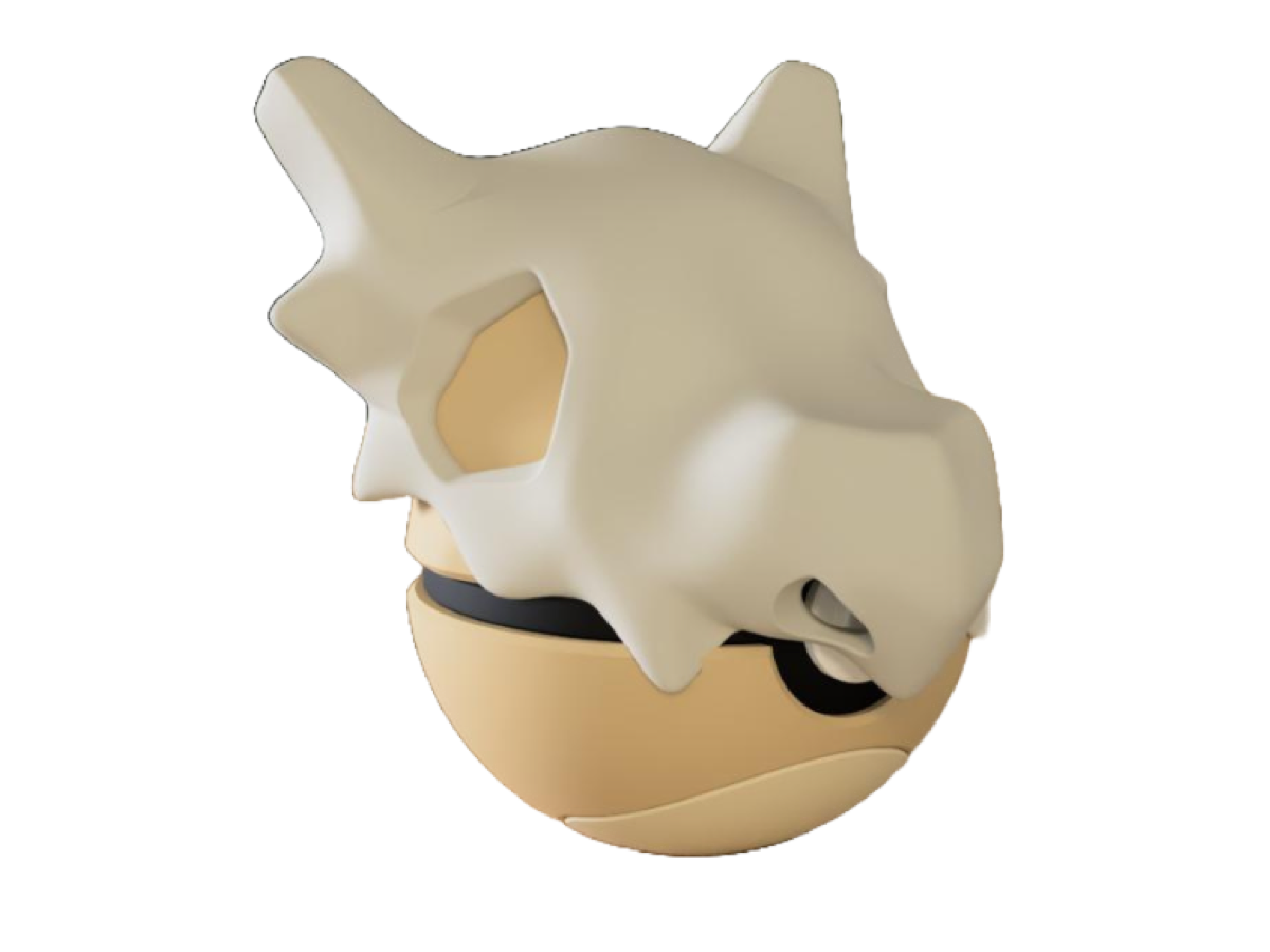 Knochen-Kreatur Charakterball – Dein 3D-gedruckter Knochen-Kämpfer für Sammler & Cosplay!