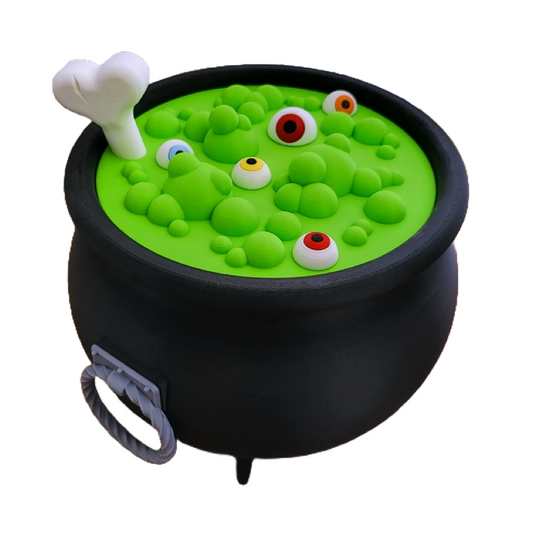 Halloween Hexenkessel mit Deckel – Die ultimative Schüssel für deine Grusel-Party! 