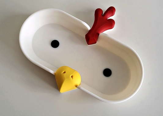 Brillenhalter im Huhn Design – Witzige Hühnerhilfe für deine Brille