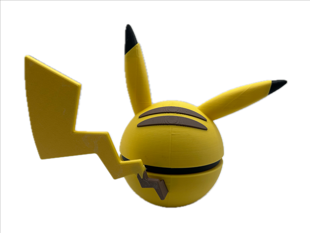 3D-gedruckten Elektro-Maus Ball Charakterball - Perfekt für Sammler und Cosplay-Fans