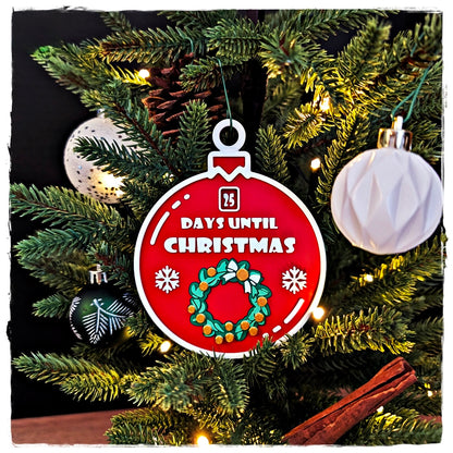 Christbaumschmuck "Christmas Countdown" | Adventskalender zum Aufhängen