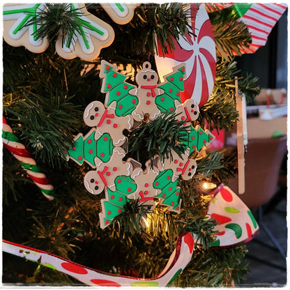 Christbaumschmuck "Lebkuchen-Kranz" | Anhänger Weihnachten