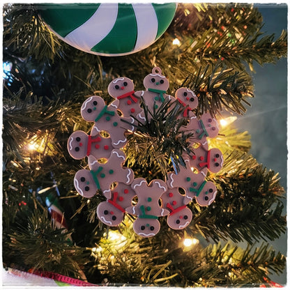 Christbaumschmuck "Lebkuchen-Kranz" | Anhänger Weihnachten