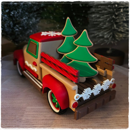 Weihnachts-Truck "Lebkuchen-Express" | Deko-Auto Weihnachten