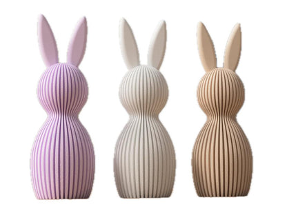 Moderner Osterhase – 3D-Druck Dekofigur in über 40 Farben