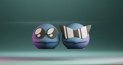 3D Gedruckte Schiggy Controller Halterung | Gaming Zubehör Pokémon Design | Alle Controller Geeignet | Geek Geschenk