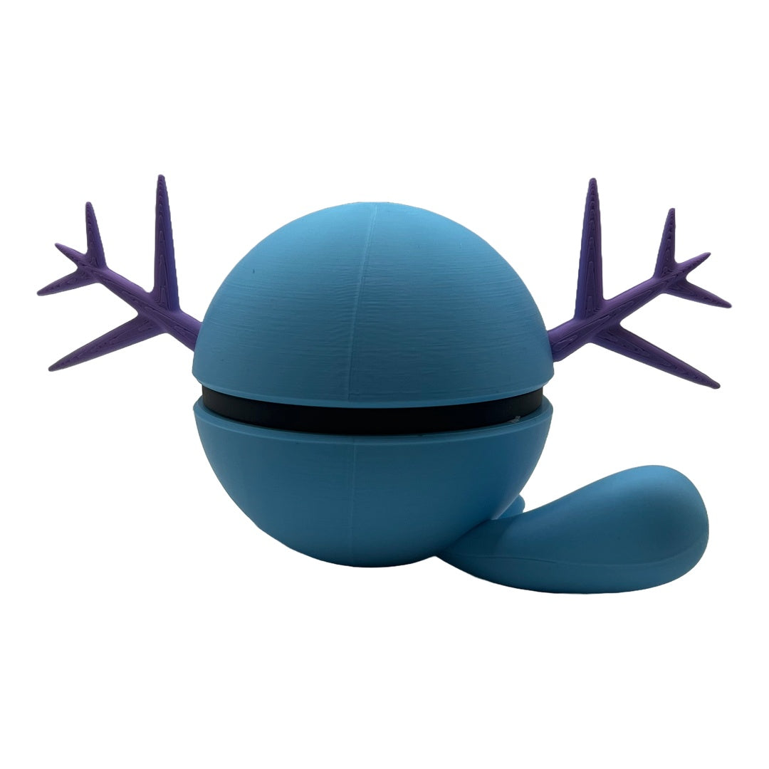 Wasser-Kreatur Charakterball – Einzigartiges 3D-gedrucktes Sammlerstück!