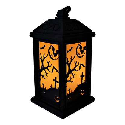 Halloween LED-Teelicht-Laterne – Deine stimmungsvolle Grusel-Deko!