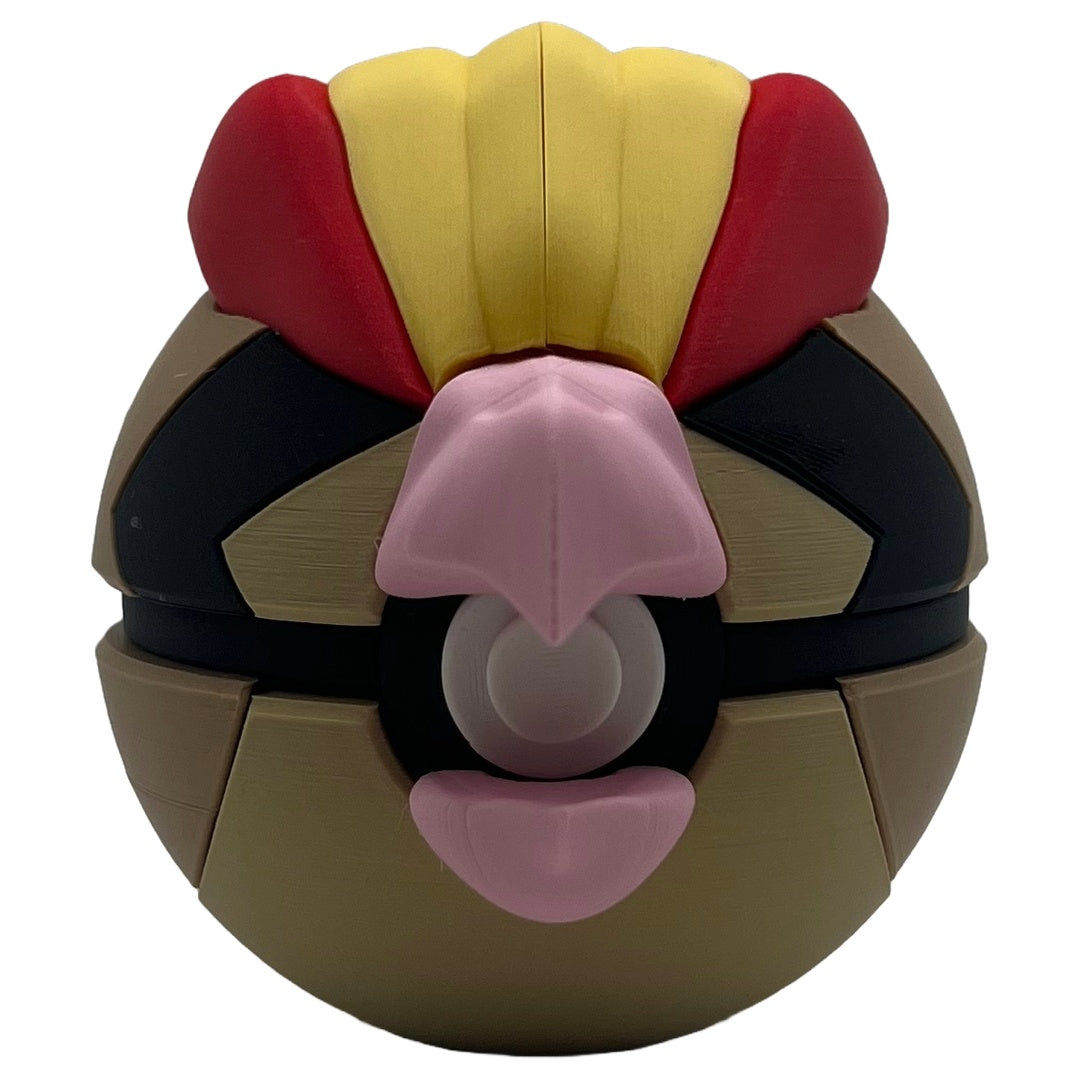 3D-printed bird premium collectible ball character ball - Perfect for collectors and cosplay fans