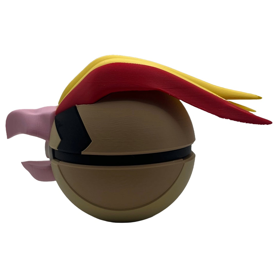 3D-printed bird premium collectible ball character ball - Perfect for collectors and cosplay fans