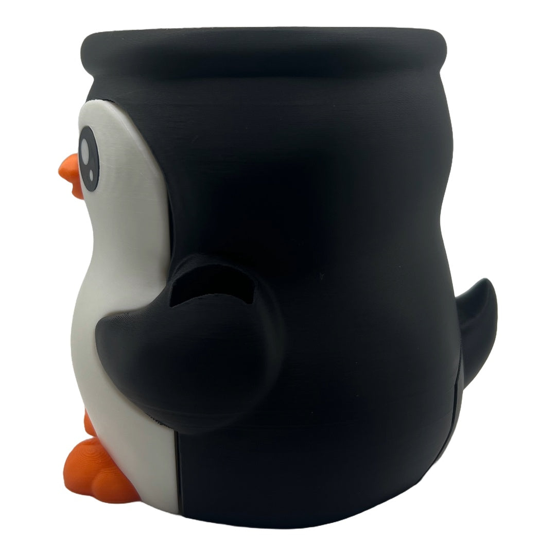 Pinguin Eisbecher-Halter für Ben & Jerry's | 3D-Druck | Nie wieder kalte Hände