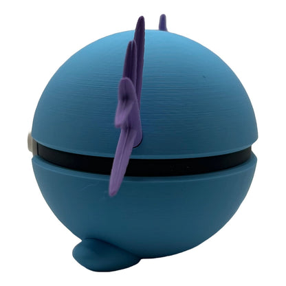 Wasser-Kreatur Charakterball – Einzigartiges 3D-gedrucktes Sammlerstück!