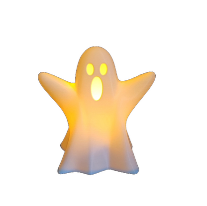 Leuchtender Halloween-Geist – Deine süße Teelicht-Dekoration!