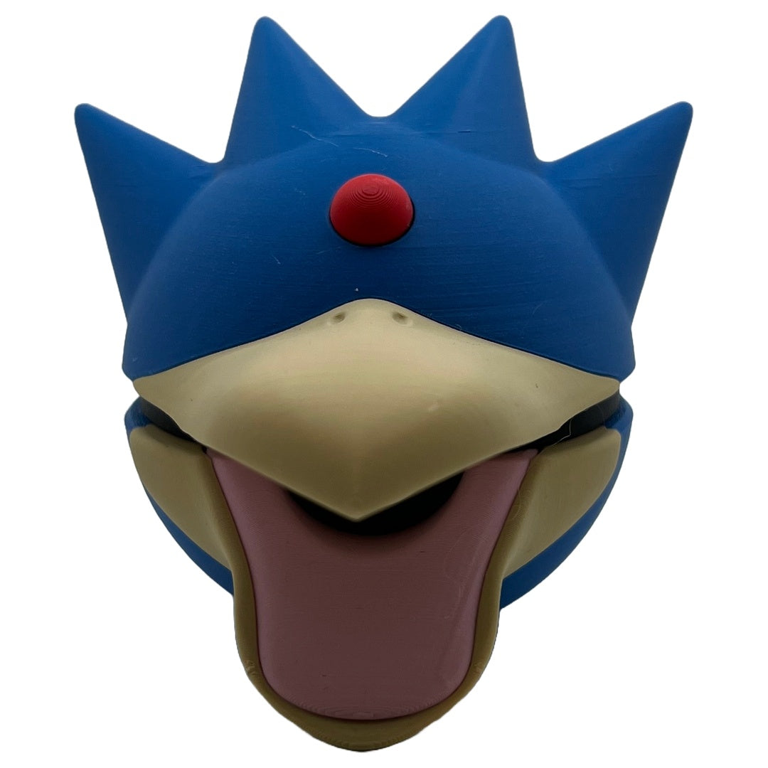 3D-gedruckten Enten-Premium-Sammelball (Goldduck Ball) Charakterball - Perfekt für Sammler und Cosplay-Fans