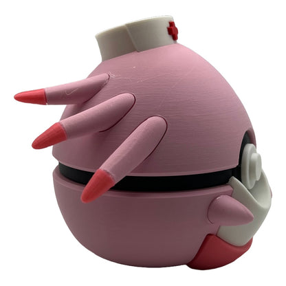 Ei-Kreatur Charakterball mit Krankenschwester-Hut