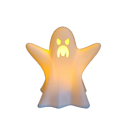 Leuchtender Halloween-Geist – Deine süße Teelicht-Dekoration!