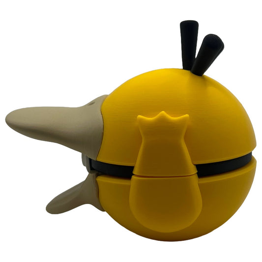 3D-gedruckten Enten-Kreatur Ball (Enten-Kreatur Ball) Charakterball - Perfekt für Sammler und Cosplay-Fans