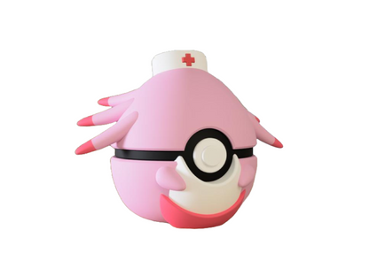 Ei-Kreatur Charakterball mit Krankenschwester-Hut