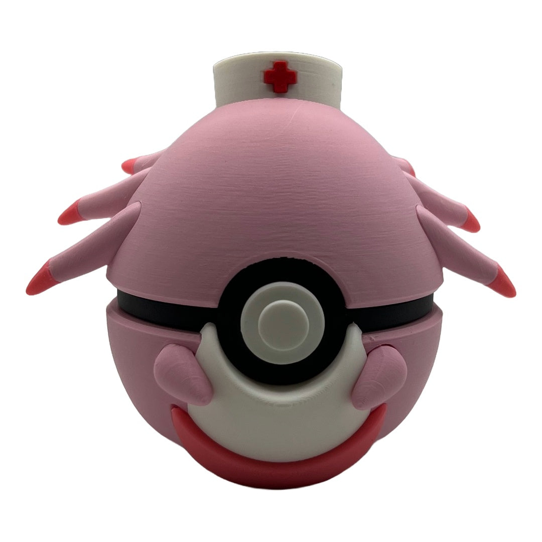 Ei-Kreatur Charakterball mit Krankenschwester-Hut