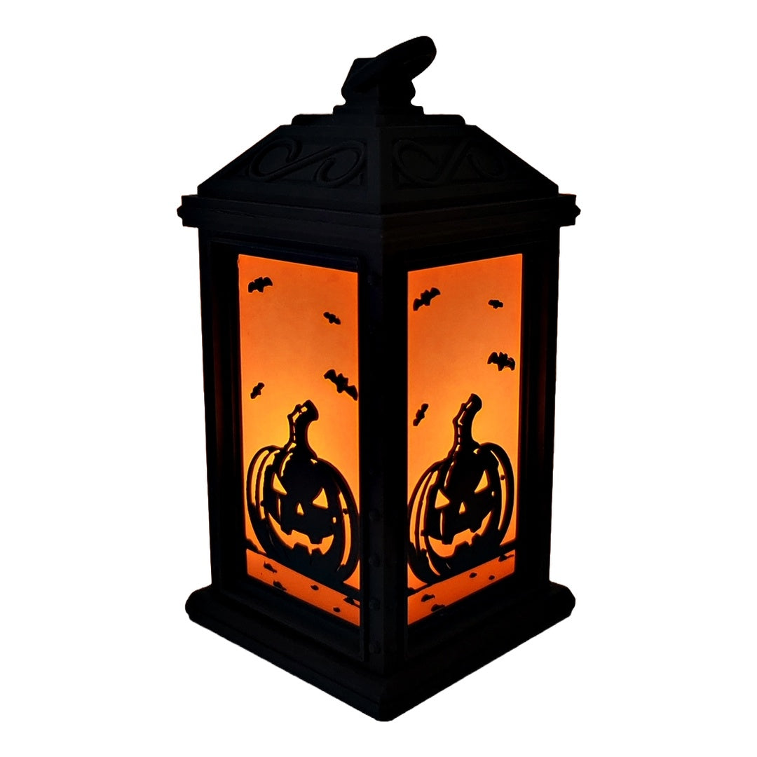 Halloween LED-Teelicht-Laterne – Deine stimmungsvolle Grusel-Deko!