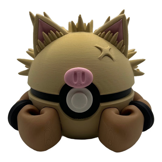 Affen-Meister Charakterball – Einzigartiges 3D-gedrucktes Sammlerstück!