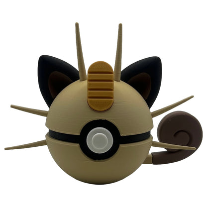 3D-printed cat creature ball (cat creature ball) character ball - Perfect for collectors and cosplay fans