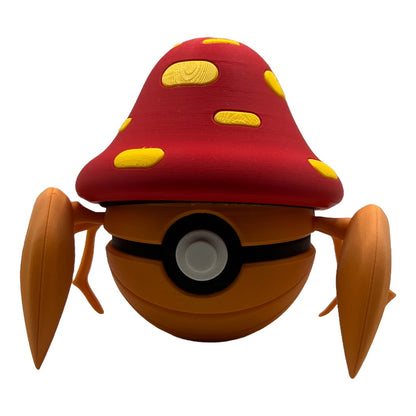 Mushroom Master Character Ball – Your 3D-printed Mushroom Master for collectors &amp; cosplay! 🍄🦀
