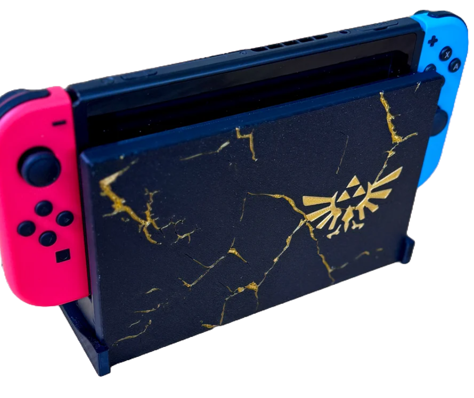 Zelda Triforce Dock Abdeckung – Epischer Schutz für dein Nintendo Switch Dock! <