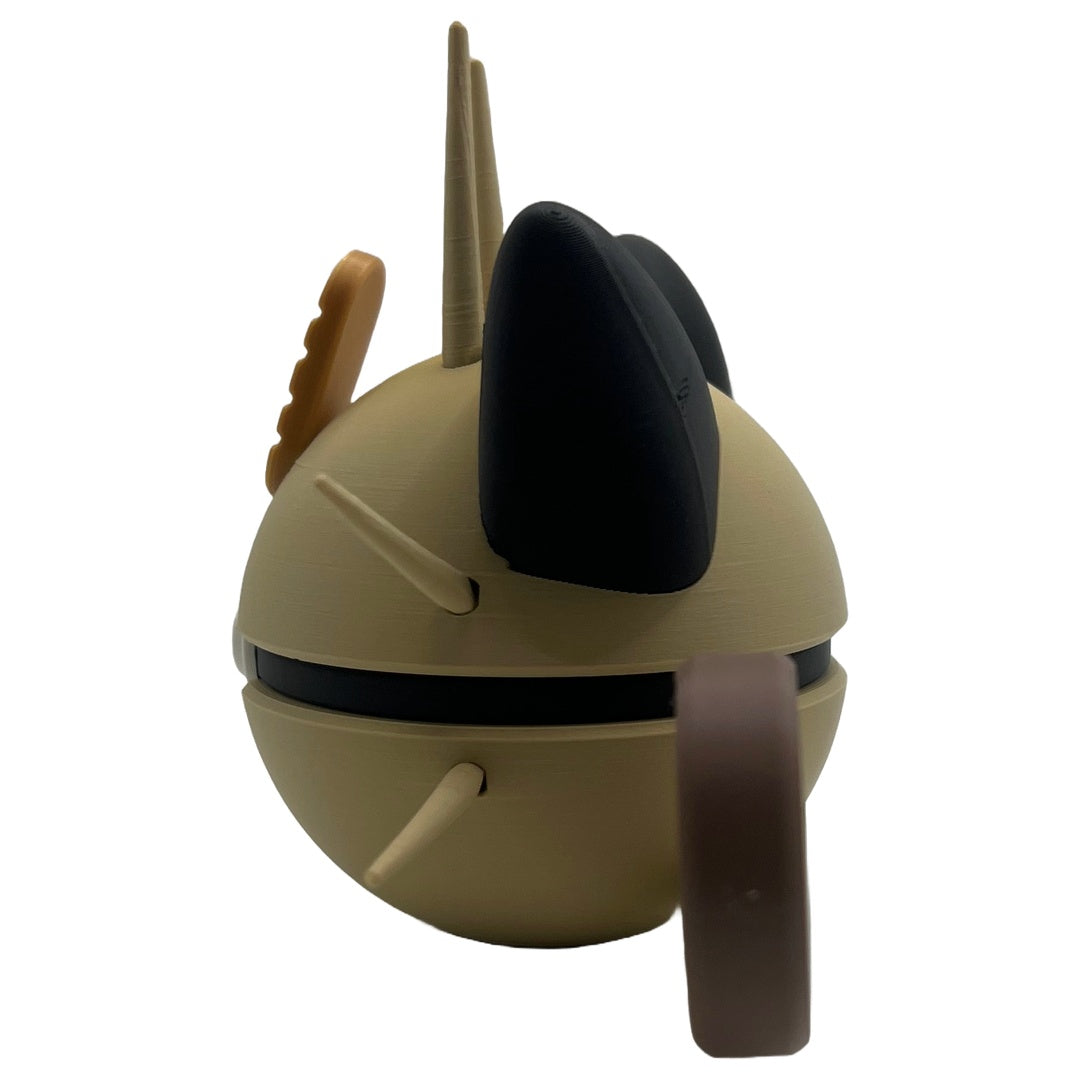 3D-printed cat creature ball (cat creature ball) character ball - Perfect for collectors and cosplay fans