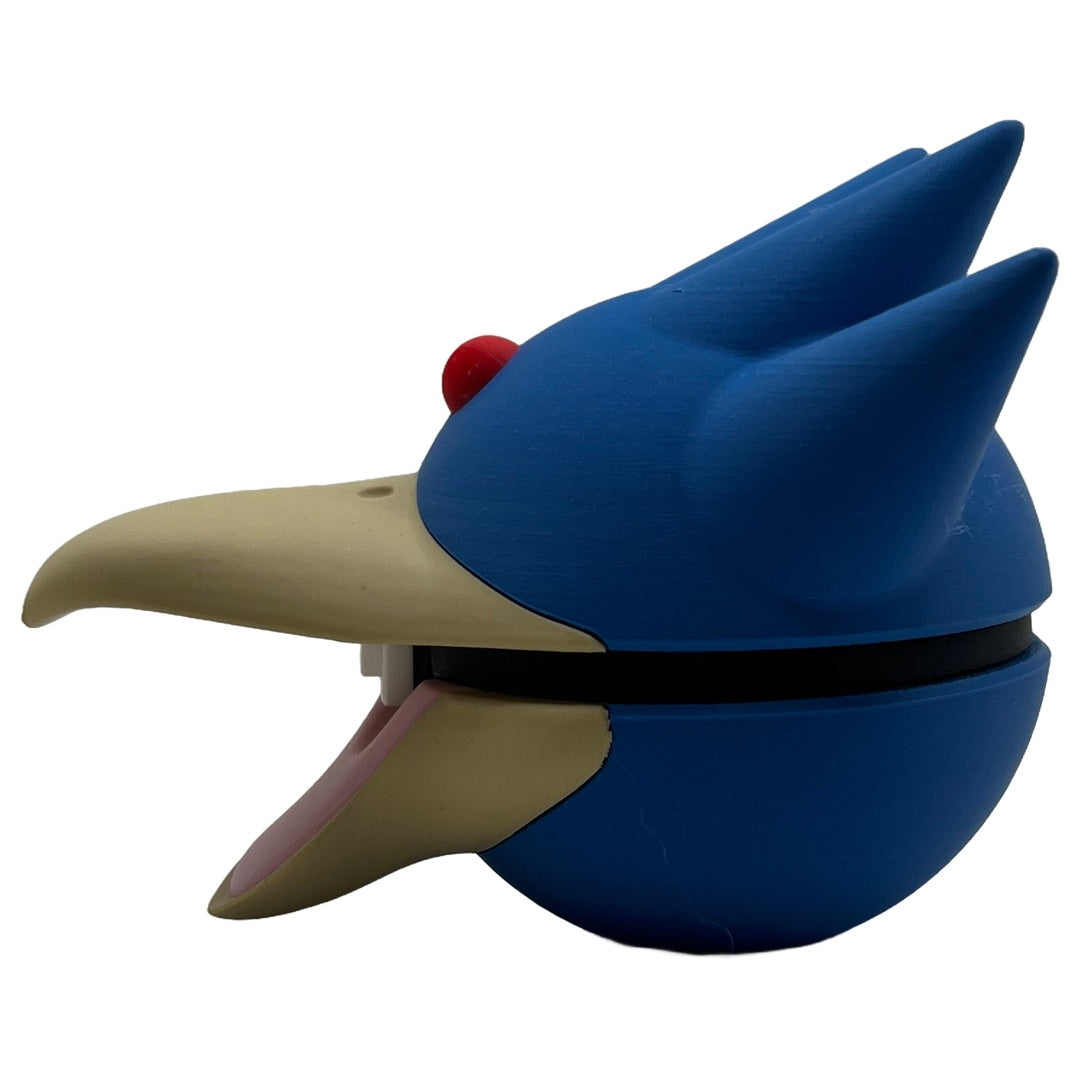 3D-gedruckten Enten-Premium-Sammelball (Goldduck Ball) Charakterball - Perfekt für Sammler und Cosplay-Fans