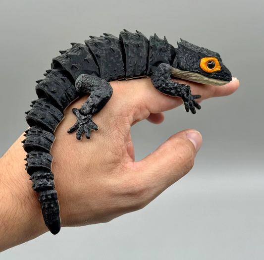 Rotaugen-Krokodilskink – Der kleine Drache für deine Sammlung!