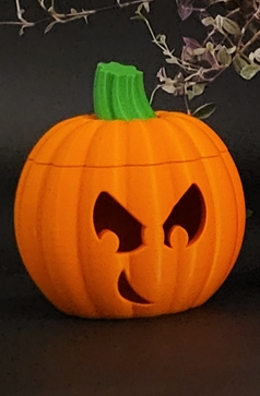 Halloween Kürbis mit Gesicht – Deine leuchtende Herbst- & Halloween-Dekoration!