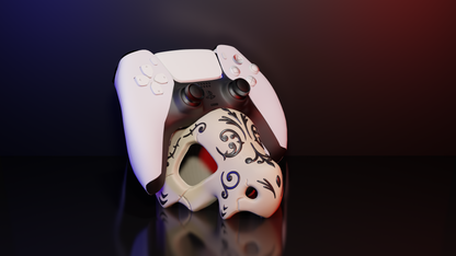 Knogga Controller Holder – Your artistic stand for PS &amp; Xbox! 💀🌺
