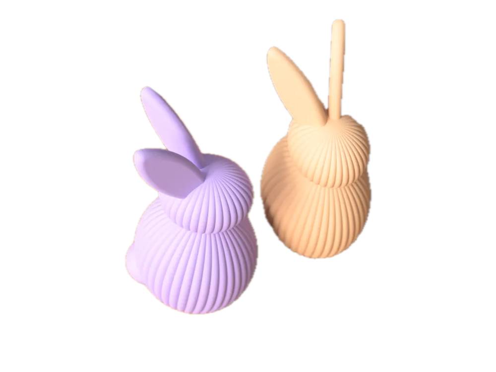 Sitzende Hasen-Dekorationsobjekte: Charmante Eleganz mit verspieltem Charakter