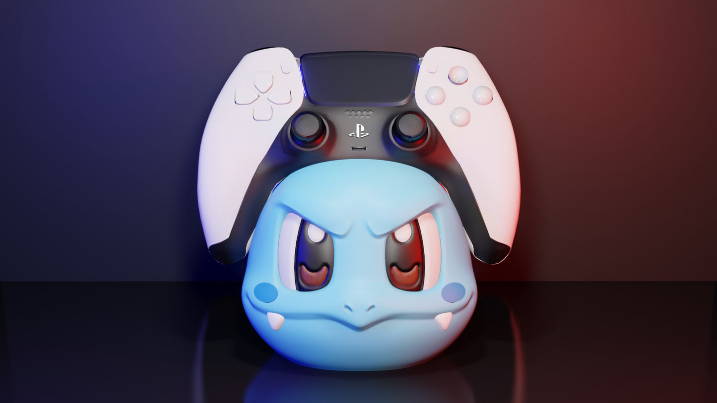 Schillok (Wartortle) Controller-Halter – Dein treuer Gaming-Begleiter!